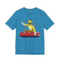 Zyuranger Yellow Ranger Super Sentai T Shirt Custom Graphic Art Cosplay Shirts Power Rangers Retro Vintage 90s Tee