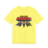 Zyuranger Bikes Super Sentai T Shirt Custom Graphic Art Cosplay Shirts Power Rangers Retro Vintage 90s Tee