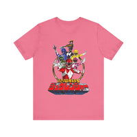 Zyuranger Team Super Sentai T Shirt Custom Graphic Art Cosplay Shirts Power Rangers Retro Vintage 90s Tee