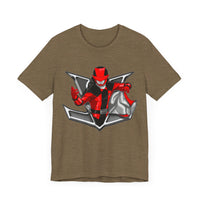 Lupinranger Red Super Sentai T Shirt Custom Graphic Art Cosplay Shirts Power Rangers Retro Vintage 90s Tee