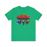 Zyuranger Bikes Super Sentai T Shirt Custom Graphic Art Cosplay Shirts Power Rangers Retro Vintage 90s Tee