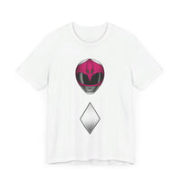 MMPR Pink Helmet Super Sentai T Shirt Custom Graphic Art Cosplay Shirts Power Rangers Retro Vintage 90s Tee