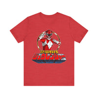 Zyuranger Tyranno Ranger  Super Sentai T Shirt Custom Graphic Art Cosplay Shirts Power Rangers Retro Vintage 90s Tee