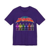 Gokaiger Ranger Keys Super Sentai T Shirt Custom Graphic Art Cosplay Shirts Power Rangers Retro Vintage 90s Tee