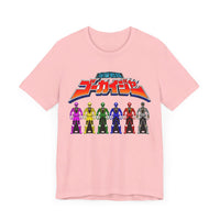 Gokaiger Ranger Keys Super Sentai T Shirt Custom Graphic Art Cosplay Shirts Power Rangers Retro Vintage 90s Tee