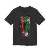 BFF Rangers Super Sentai T Shirt Custom Graphic Art Cosplay Shirts Green Ranger Power Rangers Retro Vintage 90s Tee