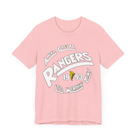MMPR Angel Grove Super Sentai T Shirt Custom Graphic Art Cosplay Shirts Power Rangers Retro Vintage 90s Tee