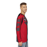 SPD Red Long Sleeve Shirt (Full Print) Super Sentai T Shirt Custom Graphic Art Cosplay Shirts Power Rangers Retro Vintage 90s Tee