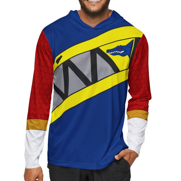 Kyoryuger DeathRyuger Hoodie (Full Print) Super Sentai T Shirt Custom Graphic Art Cosplay Shirts Power Rangers Retro Vintage 90s Tee
