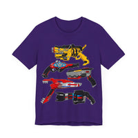 Sentai Blasters Super Sentai T Shirt Custom Graphic Art Cosplay Shirts Power Rangers Retro Vintage 90s Tee