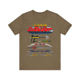 Zyuranger Gear Super Sentai T Shirt Custom Graphic Art Cosplay Shirts Power Rangers Retro Vintage 90s Tee