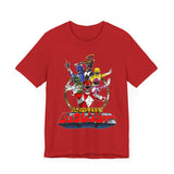Zyuranger Team Super Sentai T Shirt Custom Graphic Art Cosplay Shirts Power Rangers Retro Vintage 90s Tee