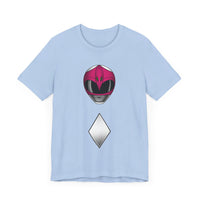 MMPR Pink Helmet Super Sentai T Shirt Custom Graphic Art Cosplay Shirts Power Rangers Retro Vintage 90s Tee