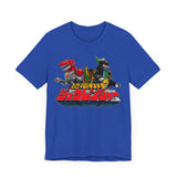 Zyurangers Red Green Mechas Super Sentai T Shirt Custom Graphic Art Cosplay Shirts Power Rangers Retro Vintage 90s Tee