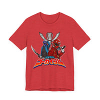 Gokai Red/Blue Super Sentai T Shirt Custom Graphic Art Cosplay Shirts Power Rangers Retro Vintage 90s Tee