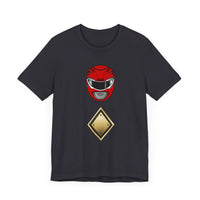 MMPR Red Dragon Shield Super Sentai T Shirt Custom Graphic Art Cosplay Shirts Power Rangers Retro Vintage 90s Tee