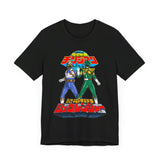 Legendary Izumi Green Ranger Changeman Blue Super Sentai T Shirt Custom Graphic Art Cosplay Shirts Power Rangers Retro Vintage Tee