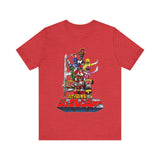 Zyuranger Super Sentai T Shirt Custom Graphic Art Cosplay Shirts Power Rangers Retro Vintage 90s Tee