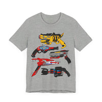 Sentai Blasters Super Sentai T Shirt Custom Graphic Art Cosplay Shirts Power Rangers Retro Vintage 90s Tee
