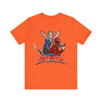Gokai Red/Blue Super Sentai T Shirt Custom Graphic Art Cosplay Shirts Power Rangers Retro Vintage 90s Tee