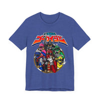 Gokaiger Team Super Sentai T Shirt Custom Graphic Art Cosplay Shirts Power Rangers Retro Vintage 90s Tee