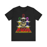 Ohranger Team Super Sentai T Shirt Custom Graphic Art Cosplay Shirts Power Rangers Retro Vintage 90s Tee