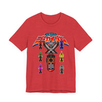 Gokaiger Gokai Change Super Sentai T Shirt Custom Graphic Art Cosplay Shirts Power Rangers Retro Vintage 90s Tee