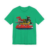 Zyurangers Red Green Mechas Super Sentai T Shirt Custom Graphic Art Cosplay Shirts Power Rangers Retro Vintage 90s Tee