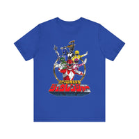 Zyuranger Team Super Sentai T Shirt Custom Graphic Art Cosplay Shirts Power Rangers Retro Vintage 90s Tee