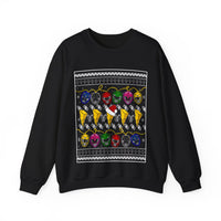 MMPR Ugly Christmas Sweatshirt Super Sentai T Shirt Custom Graphic Art Cosplay Shirts Power Rangers Retro Vintage 90s Tee
