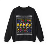 MMPR Ugly Christmas Sweatshirt Super Sentai T Shirt Custom Graphic Art Cosplay Shirts Power Rangers Retro Vintage 90s Tee