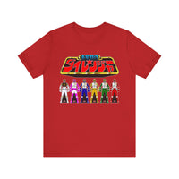 Dairanger keys Super Sentai T Shirt Custom Graphic Art Cosplay Gokaiger Shirts Power Rangers Retro Vintage 90s Tee