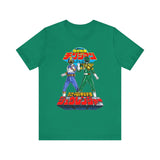 Legendary Izumi Green Ranger Changeman Blue Super Sentai T Shirt Custom Graphic Art Cosplay Shirts Power Rangers Retro Vintage Tee
