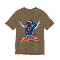Gokaiger Blue Roll Call Super Sentai T Shirt Custom Graphic Art Cosplay Shirts Power Rangers Retro Vintage 90s Tee
