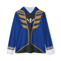 Gokaiger Blue Hoodie (Full Print) Super Sentai T Shirt Custom Graphic Art Cosplay Shirts Power Rangers Retro Vintage 90s Tee