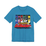 Zyuranger Super Sentai T Shirt Custom Graphic Art Cosplay Shirts Power Rangers Retro Vintage 90s Tee