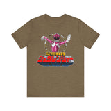 Pink Zyuranger Super Sentai T Shirt Custom Graphic Art Cosplay Shirts Power Rangers Retro Vintage 90s Tee