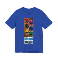 MMPR Comic Box Super Sentai T Shirt Custom Graphic Art Cosplay Shirts Power Rangers Retro Vintage 90s Tee