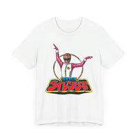 Pink Dairanger Super Sentai T Shirt Custom Graphic Art Cosplay Shirts Power Rangers Retro Vintage 90s Tee