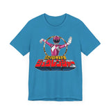 Pink Zyuranger Super Sentai T Shirt Custom Graphic Art Cosplay Shirts Power Rangers Retro Vintage 90s Tee