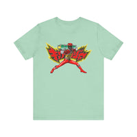 Kyoryu Red Super Sentai T Shirt Custom Graphic Art Cosplay Shirts Power Rangers Retro Vintage 90s Tee