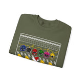 MMPR Ugly Christmas Sweatshirt Super Sentai T Shirt Custom Graphic Art Cosplay Shirts Power Rangers Retro Vintage 90s Tee
