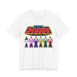 Dairanger keys Super Sentai T Shirt Custom Graphic Art Cosplay Gokaiger Shirts Power Rangers Retro Vintage 90s Tee