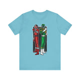BFF Rangers Super Sentai T Shirt Custom Graphic Art Cosplay Shirts Green Ranger Power Rangers Retro Vintage 90s Tee