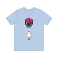 MMPR Pink Helmet Super Sentai T Shirt Custom Graphic Art Cosplay Shirts Power Rangers Retro Vintage 90s Tee