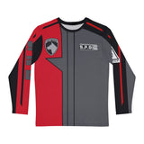 SPD Red Long Sleeve Shirt (Full Print) Super Sentai T Shirt Custom Graphic Art Cosplay Shirts Power Rangers Retro Vintage 90s Tee