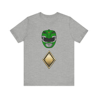 MMPR Green Helmet Super Sentai T Shirt Custom Graphic Art Cosplay Shirts Power Rangers Retro Vintage 90s Tee