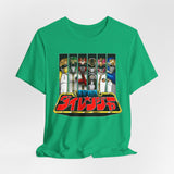 Dairanger Team Tee Super Sentai T Shirt Custom Graphic Art Cosplay Shirts Rangers Retro Vintage 90s