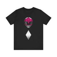 MMPR Pink Helmet Super Sentai T Shirt Custom Graphic Art Cosplay Shirts Power Rangers Retro Vintage 90s Tee