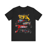 Sentai Blasters Super Sentai T Shirt Custom Graphic Art Cosplay Shirts Power Rangers Retro Vintage 90s Tee